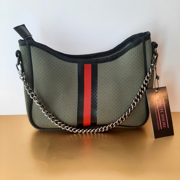 HAUTE SHORE Handbags - Haute Shore Blair Avenue Neoprene Crossbody Bag Premium Neoprene Collection